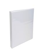 EXACOMPTA 51021E : Classeurs personnalisables avec 3 pochettes - Blanc