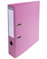 Classeur à levier en PVC - Dos de 70 mm - Rose : EXACOMPTA Image