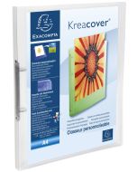 Classeur Personnalisable A4 1 Pochette - Incolore - 2 anneaux de 15 mm : EXACOMPTA Visuel