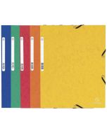 Chemise cartonnée à élastiques 3 rabats - Assortiment : EXACOMPTA Modèle