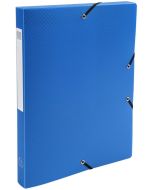 Boîte de classement Exabox - Dos 25 mm - Bleu clair : EXACOMPTA image