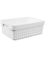 Bac de rangement pour Tiroir - 158 x 118 x 73 mm - Bleu NHG Seoul Organizer L