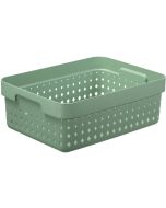 Bac de rangement pour Tiroir - 158 x 118 x 73 mm - Bleu NHG Seoul Organizer L