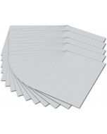 Carton de Bricolage A4 - Gris clair - 300 g/m² : FOLIA Lot de 50 Visuel