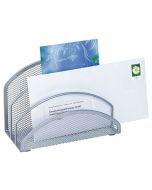 Corbeille à Courrier 3 compartiments - Argent : WEDO Office Visuel