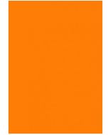 Feuilles de papier de couleur - 500 x 700 mm - Orange clair : FOLIA Visuel