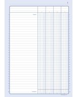 ELVE  : Registre 81041 - Journal de 4 colonnes sur 1 page - 297 x 210 mm