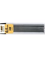 Photo BIC : Lot de 12 mines de rechange 0,5 mm - HB - 827065