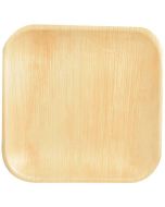 Assiette jetable en feuilles de palme - 255 x 255 mm PAP STAR Pure