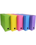 Boîte de classement Salsa - Dos 90 mm - Assortiment : EXACOMPTA Image