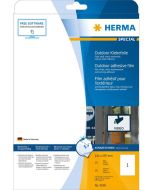 Étiquettes adhésives de signalisation - Blanc - 210 x 297 mm HERMA 9500 