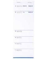 Exacompta 96207E Bloc BRASSERIE Autocopiant Dupli - 260 x 96 mm (Restaurant)