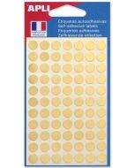 Photo Pastilles adhésives 8 mm - Or AGIPA 100600