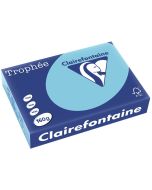 Ramette de papier Trophée de 250 feuilles A4 160g - Bleu vif : CLAIREFONTAINE Visuel