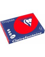 Ramette de papier Trophée de 500 feuilles A3 - Rouge Corail : CLAIREFONTAINE Illustration