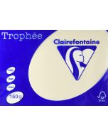 Ramette de papier de 250 feuilles A3 160g - Ivoire : CLAIREFONTAINE Trophée Image