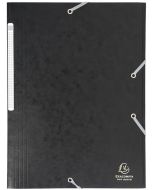 EXACOMPTA : Chemises à élastiques - Noir 17116H