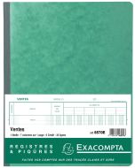 EXACOMPTA Journal Ventes - Registre 320 x 250 mm Visuel