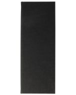 Couverture pour carte de boissons 1/2 A4 en plastique - Noir SIGEL