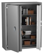 Coffre-fort Classe 5 ignifuge 30 min - Serrure à disques et à clé - 760 L HARTMANN Zephir