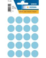 HERMA 1873 : Lot de 100 étiquettes adhésives rondes - 19,0 mm - Bleu