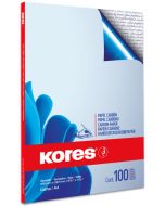 Feuilles de Papier Carbone A4 - Bleu KORES Lot de 100