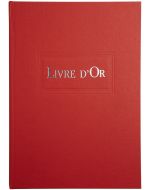 Livre d'Or - Rouge 210 x 297 mm LE DAUPHIN