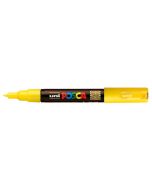 Marqueur Peinture Posca PC 1MC - Jaune Paille : UNI-BALL visuel