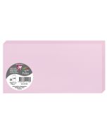 Photo POLLEN : Carte double de papier - Format DL - Rose dragée 12513C
