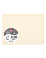 Photo Cartes double en papier - 110 x 155 mm C6 - Ivoire - CLAIREFONTAINE Pollen