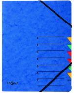 Photo Trieur à élastiques 7 compartiments - Bleu PAGNA