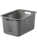 Photo Corbeille de rangement - 280 x 370 x 200 mm - Taupe SMARTSTORE Basket Recycled