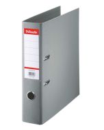 Photo Classeur à levier - Dos 75 mm - Gris : ESSELTE