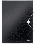 Photo Chemise à élastique A4 - 150 feuilles - Noir LEITZ WOW Image