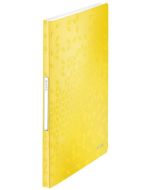 Photo Protège-documents A4 - 40 pochettes - Jaune LEITZ WOW Image