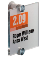 Photo DURABLE : Plaque murale - 105 x 105 mm - 4820-19