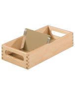 Photo Bac en bois pour fiches - Format A7 - Paysage - 900 fiches : HAN 507-0 