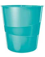 Photo Corbeille à papier 15 litres - Menthe LEITZ WOW 5278-00-51 Déchets