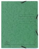 Photo Chemise imprimée à élastiques - 3 rabats - Vert EXACOMPTA