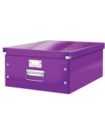 Photo Boite de rangement WOW - Format A3 - Violet LEITZ 6045-00-62 Coffret large