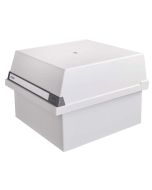 Photo Boite à couvercle pour 1300 cartes - A4 paysage - Gris : HAN 954-11 