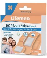Photo Pansements imperméables - 4 tailles - Chair LIFEMED Allround 