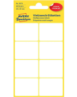 Photo Étiquettes adhésives - 38 x 29 mm - Blanc AVERY 3078 