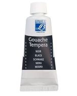 Photo Tube de gouache - 20 ml - Noir LEFRANC et BOURGEOIS (Peinture)