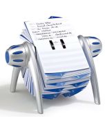 Photo DURABLE 2416-23 : Fichier rotatif TELINDEX Flip - Gris/Bleu