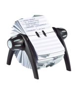Photo DURABLE : Fichier rotatif  pour cartes de visite - TELINDEX Flip 2416-01