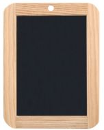Photo Ardoise noire avec cadre en bois - 145 x 190 mm : WONDAY