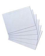 Photo Lot de 100 fiches Bristol lignées - 210 x 297 mm - Blanc : HERLITZ  10621282