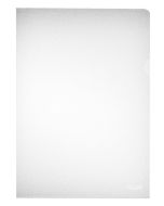 Photo Lot de 100 Pochettes à coins A4 - PP grainé 0,11 - Transparent : HERLITZ  5914304