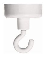 photo Aimant à crochet - 47 mm - Blanc : FRANKEN